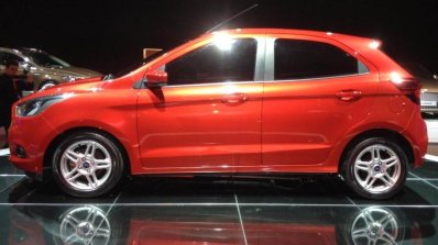 Ford Ka Concept side Spain unveiling