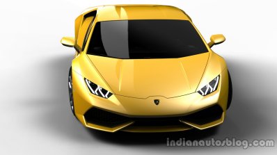 Lamborghini Huracan press shot front