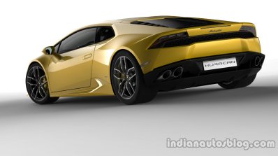 Lamborghini Huracan press shot rear 2
