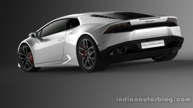 Lamborghini Huracan press shot rear