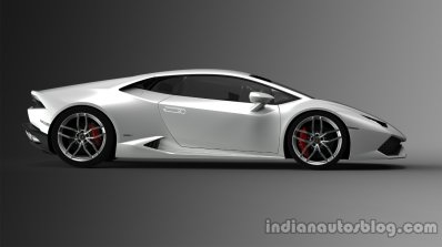 Lamborghini Huracan press shot side
