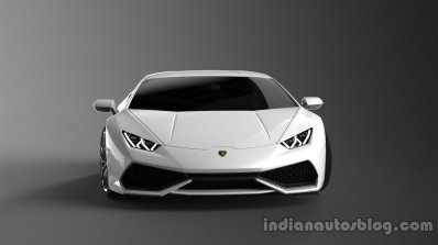 Lamborghini Huracan press shot stance white