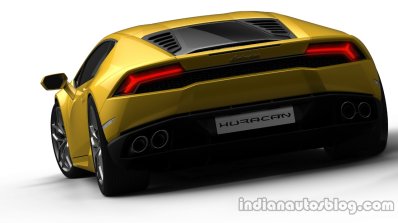 Lamborghini Huracan press shot taillights