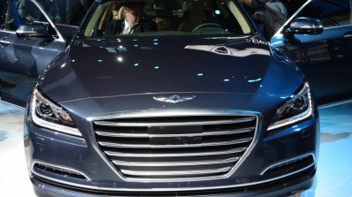 2014 Hyundai Genesis at 2014 NAIAS grille