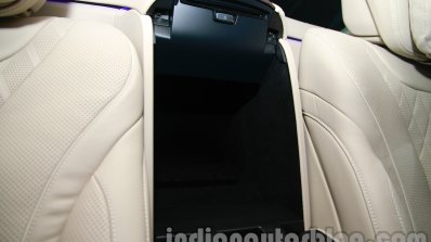 2014 Mercedes Benz S Class launch images chilled compartment