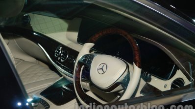 2018 Mercedes S-Class facelift interior caught completely uncovered