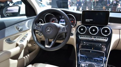 2015 Mercedes-Benz C Class at 2014 NAIAS interior