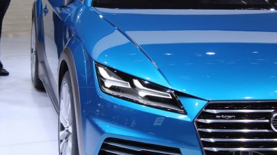 Audi Allroad Shooting Brake Concept at 2014 NAIAS headlight
