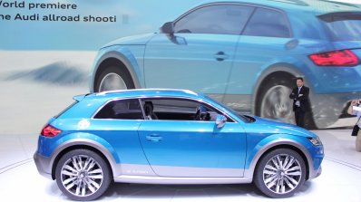 Audi Allroad Shooting Brake Concept at 2014 NAIAS side