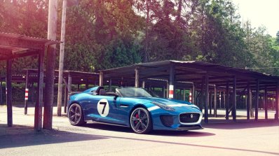 Jaguar Project 7 press shot front three quarters