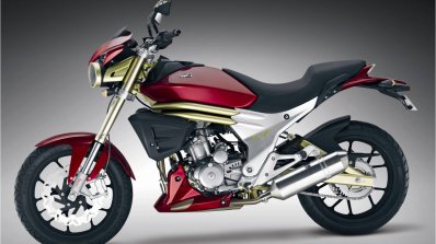 Mahindra Mojo 300 side view official image