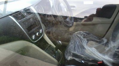 Maruti Celerio demo car spyshot dashboard