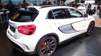 Mercedes GLA 45 AMG at 2014 NAIAS rear quarter