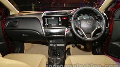 New Honda City diesel dashboard from the launch
