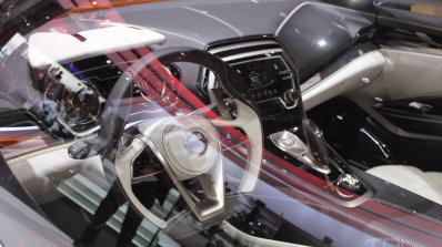 Nissan Sport Sedan Concept at 2014 NAIAS steering