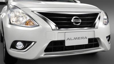 Nissan Sunny facelift front press image