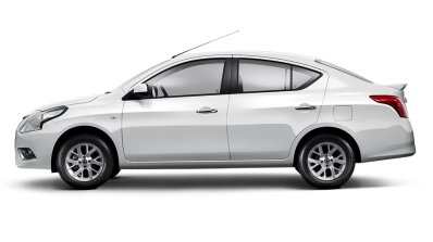 Nissan Sunny facelift side press image
