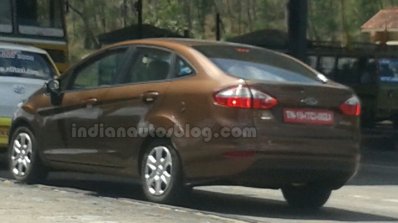 2014 Ford Fiesta facelift IAB Spied