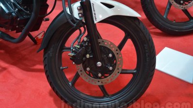 2014 Honda CB Trigger front wheel live