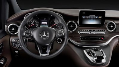 2014 Mercedes-Benz V Class press shot steering