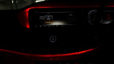 2014 Mercedes S Class review ambient light on center