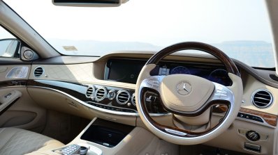 2014 Mercedes S Class review dashboard view