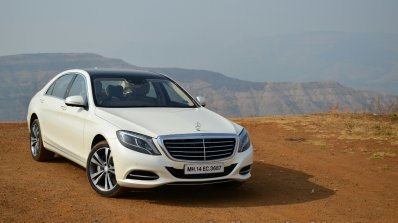 2014 Mercedes S Class review front quarter