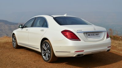 2014 Mercedes S Class review rear three quarter