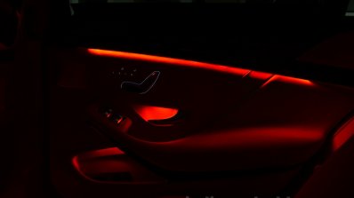 2014 Mercedes S Class review red ambient light