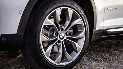 2015 BMW X3 facelift press shot wheel