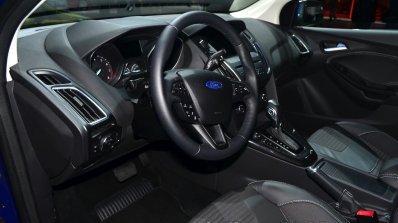 2015 Ford Focus Facelift dashboard at Geneva Motor Show