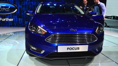 2015 Ford Focus Facelift front at Geneva Motor Show