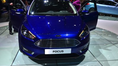 2015 Ford Focus Facelift front fascia at Geneva Motor Show