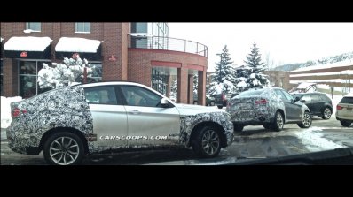 2016 BMW X6 spied USA side profile