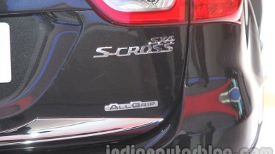 Auto Expo 2014 Maruti S Cross badge
