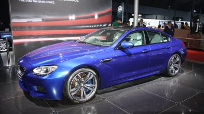 BMW M6 Gran Coupe front three quarter profile live