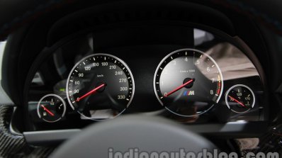 BMW M6 Gran Coupe instrument panel live