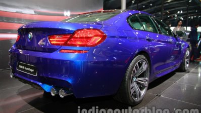 BMW M6 Gran Coupe rear three quarter right live