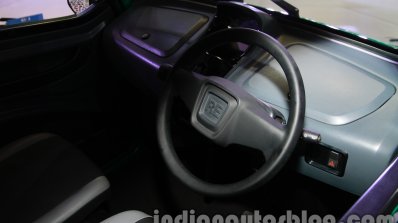 Bajaj RE60 Auto Expo 2014 steering wheel