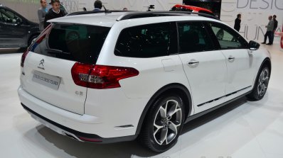 Citroen C5 CrossTourer rear three quarters at Geneva Motor Show