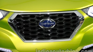 Datsun Redi-Go grllle at Auto Expo 2014