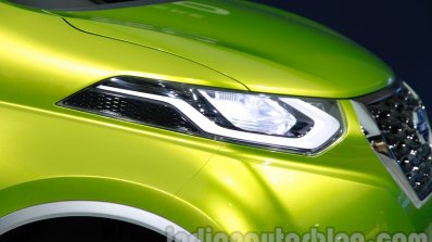 Datsun Redi-Go headlamp detailing at Auto Expo 2014