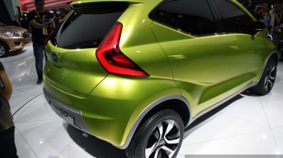 Datsun redi-GO concept rear three quarter live