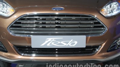 Ford Fiesta Facelift at Auto Expo 2014 grille