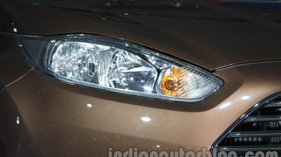 Ford Fiesta Facelift at Auto Expo 2014 headlight