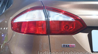 Ford Fiesta Facelift at Auto Expo 2014 taillights