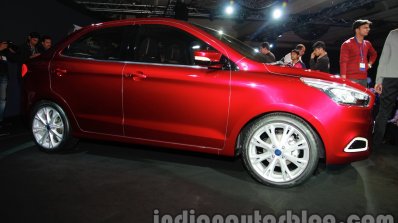 Ford Figo Concept Sedan Launch Images side