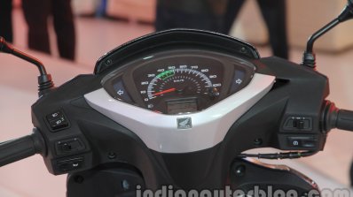 Honda Activa 125 instrument console at Auto Expo 2014