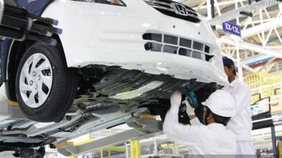 Honda Cars India Tapukara Plant underbody bolting live