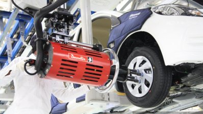 Honda Cars India Tapukara Plant wheels bolting live